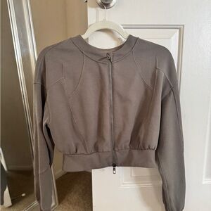 Lululemon Lightweight Women's Taupe Zip-Up Jacket